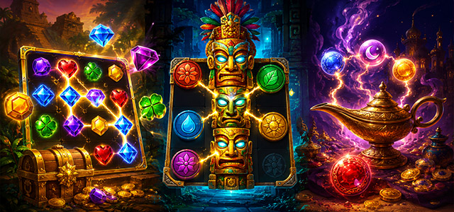Microgaming Launches Three New Titles Featuring Link & Merge Mechanic