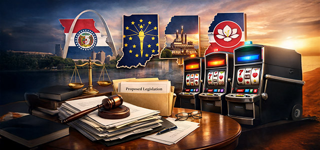 US State Gaming Laws 2026: Missouri, Indiana, and Mississippi Propose New VGT Legislation