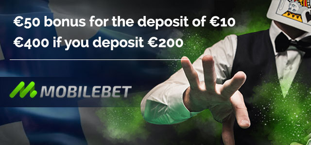 Mobilebet Casino Updates Welcome Offer (Finland)