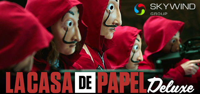 Join Your Favorite Characters in Bill and Ted Excellent Adventure and La Casa De Papel Deluxe