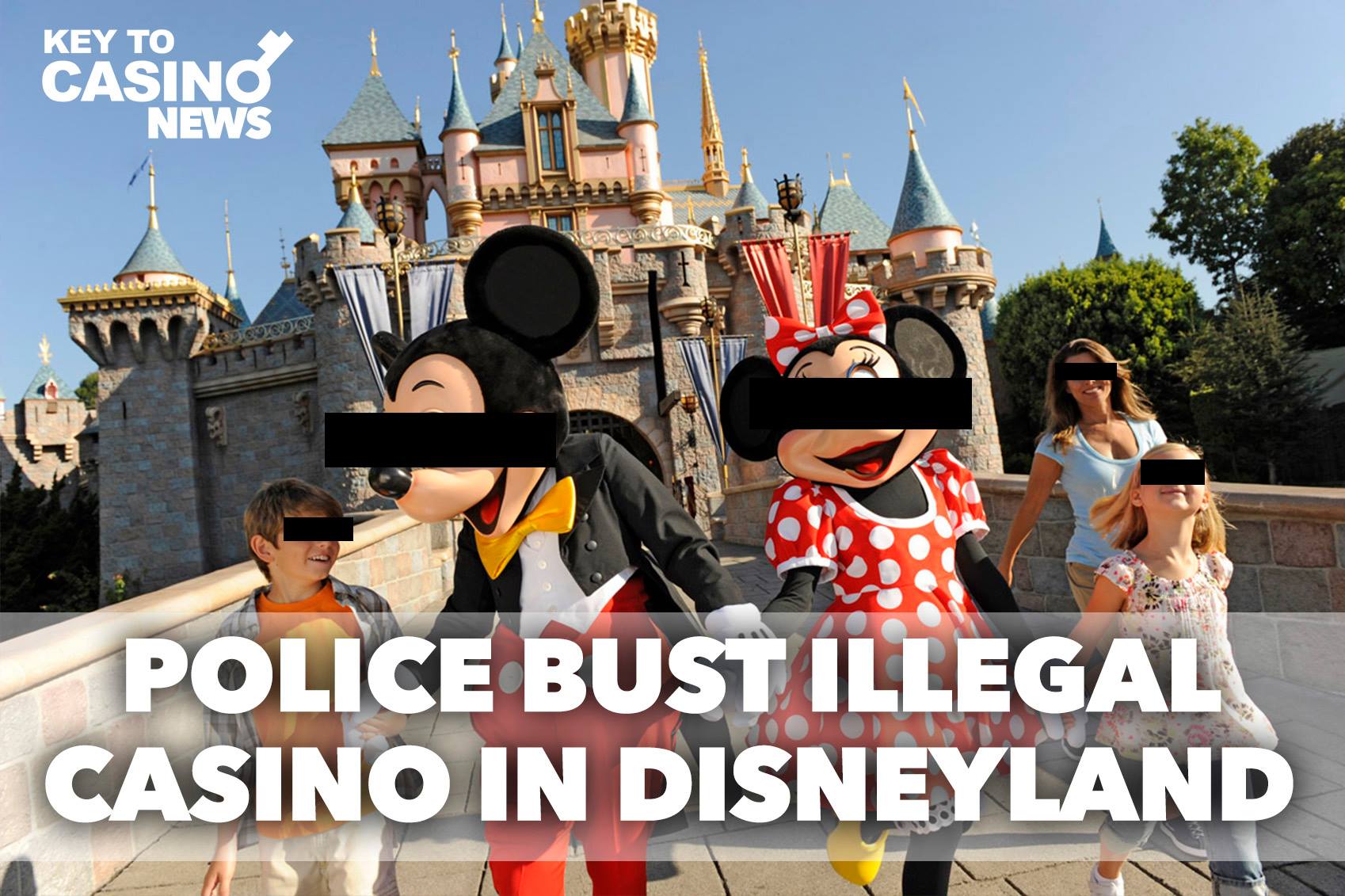Police Bust Illegal Casino In Disneyland