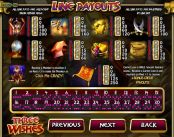 'Three Wishes' by 'BetSoft'. Click the image to enlarge.