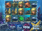 'Under the Sea' by 'BetSoft' - Game Table. Click the image to enlarge.