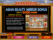 'Asian Beauty' by 'Microgaming'. Click the image to enlarge.