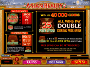 'Asian Beauty' by 'Microgaming'. Click the image to enlarge.