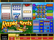 'Rapid Reels' by 'Microgaming'. Click the image to enlarge.
