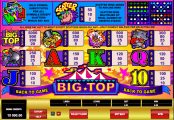 'Big Top' by 'Microgaming'. Click the image to enlarge.