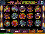 'Boogie Monsters' by 'Microgaming'. Click the image to enlarge.