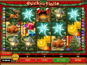 'Deck the Halls' by 'Microgaming'. Click the image to enlarge.