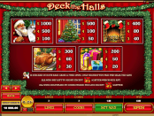 'Deck the Halls' by 'Microgaming'. Click the image to enlarge.