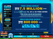 'Dolphin Coast' by 'Microgaming'. Click the image to enlarge.