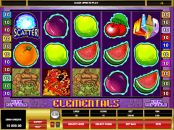 'Elementals' by 'Microgaming'. Click the image to enlarge.