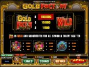 'Gold Factory' by 'Microgaming'. Click the image to enlarge.