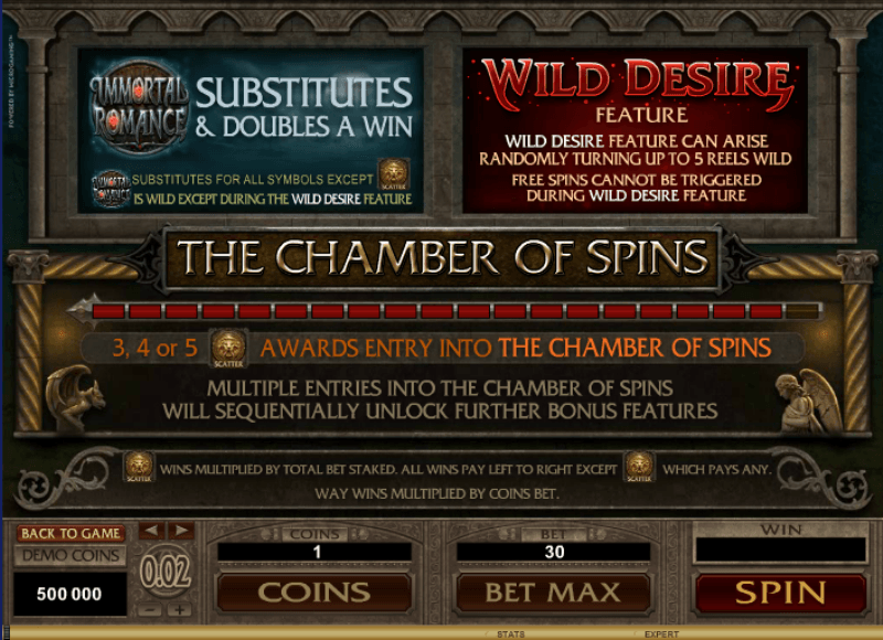 Immortal Romance Slot Free Immortal Romance Slot Free