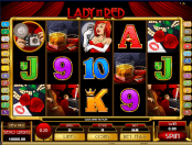 'Lady in Red' by 'Microgaming'. Click the image to enlarge.