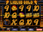 'Liquid Gold' by 'Microgaming'. Click the image to enlarge.