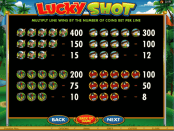 'Lucky Shot' by 'Microgaming'. Click the image to enlarge.