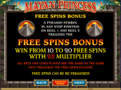 'Mayan Princess' by 'Microgaming'. Click the image to enlarge.