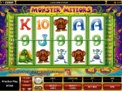 'Monster Meteors' by 'Microgaming'. Click the image to enlarge.