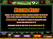 'Power Spins™- Nuclear 9s' by 'Microgaming'. Click the image to enlarge.