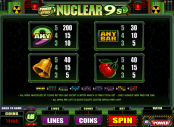 'Power Spins™- Nuclear 9s' by 'Microgaming'. Click the image to enlarge.