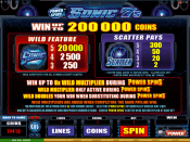 'Power Spins™- Sonic 7s' by 'Microgaming'. Click the image to enlarge.