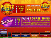 'Party Island' by 'Microgaming'. Click the image to enlarge.