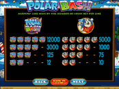'Polar Bash' by 'Microgaming'. Click the image to enlarge.