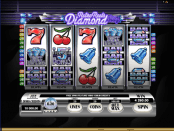 'Retro Reels Diamond Glitz' by 'Microgaming'. Click the image to enlarge.