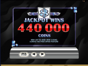 'Retro Reels Diamond Glitz' by 'Microgaming'. Click the image to enlarge.