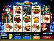 'Santa's Wild Ride' by 'Microgaming'. Click the image to enlarge.