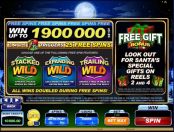 'Santa's Wild Ride' by 'Microgaming'. Click the image to enlarge.