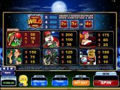 'Santa's Wild Ride' by 'Microgaming'. Click the image to enlarge.