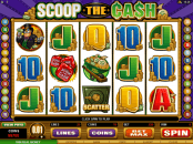 'Scoop the Cash' by 'Microgaming'. Click the image to enlarge.