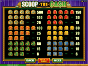 'Scoop the Cash' by 'Microgaming'. Click the image to enlarge.