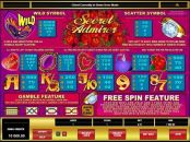 'Secret Admirer' by 'Microgaming'. Click the image to enlarge.