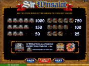 'Sir Winsalot' by 'Microgaming'. Click the image to enlarge.