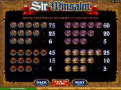 'Sir Winsalot' by 'Microgaming'. Click the image to enlarge.