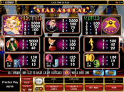 'Star Appeal' by 'Microgaming'. Click the image to enlarge.