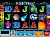 'Starscape' by 'Microgaming'. Click the image to enlarge.