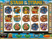 'Stash of the Titans' by 'Microgaming'. Click the image to enlarge.