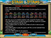 'Stash of the Titans' by 'Microgaming'. Click the image to enlarge.