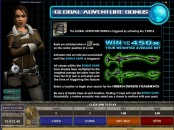 'Tomb Raider Secret of the Sword' by 'Microgaming'. Click the image to enlarge.