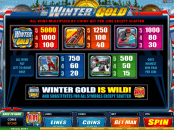 'Winter Gold' by 'Microgaming'. Click the image to enlarge.