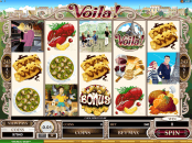 'Voila!' by 'Microgaming'. Click the image to enlarge.