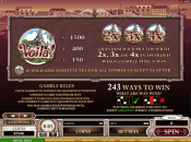 'Voila!' by 'Microgaming'. Click the image to enlarge.