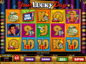 'Your Lucky Day' by 'Microgaming'. Click the image to enlarge.