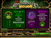 'Enchanted Woods' by 'Microgaming'. Click the image to enlarge.