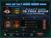 'Battlestar Galactica' by 'Microgaming'. Click the image to enlarge.