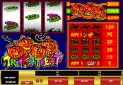'Trick or Treat' by 'Microgaming'. Click the image to enlarge.
